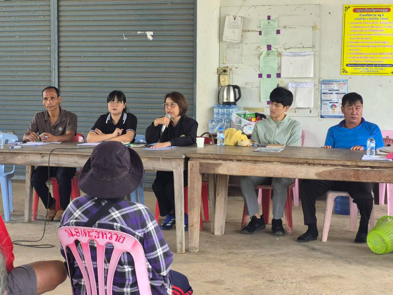 title - ประชุมเกษตรกรโครงการจัดที่ดินทำกินแปลงเกษตรเกื้อกูลทับปะตีโมเดล  ประจำเดือน กันยายน 2569